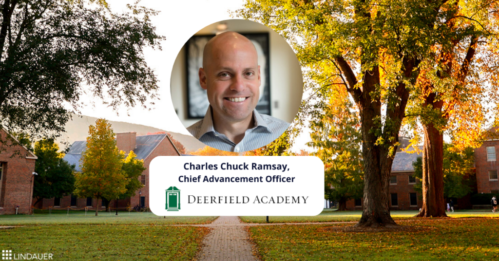 Deerfield Academy Names Charles “Chuck” Ramsay as Chief Advancement Officer