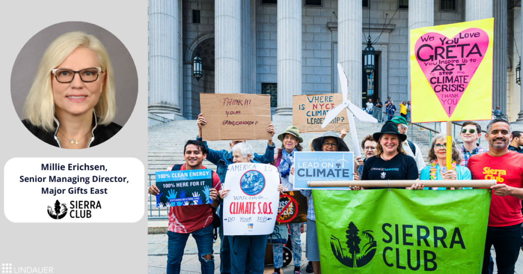 Sierra Club Names Millie Erichsen as Senior Managing Director, Major Gifts East