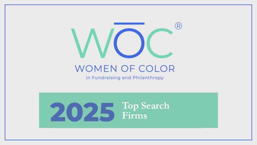 Women of Color in Fundraising and Philanthropy Names Lindauer a Top Search Firm of 2025